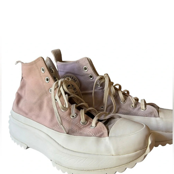 Pink and Purple two tone platform converse Chuck sneakers m 11 w 12.5 - Picture 2 of 6